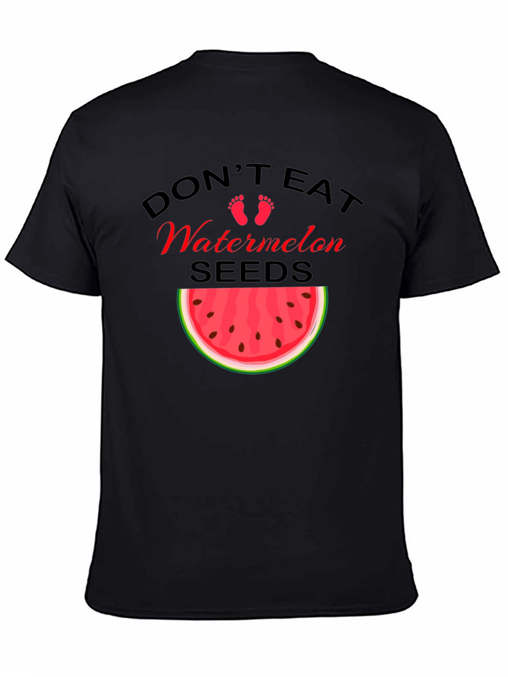 Funny Pregnancy Watermelon Seeds T-Shirt