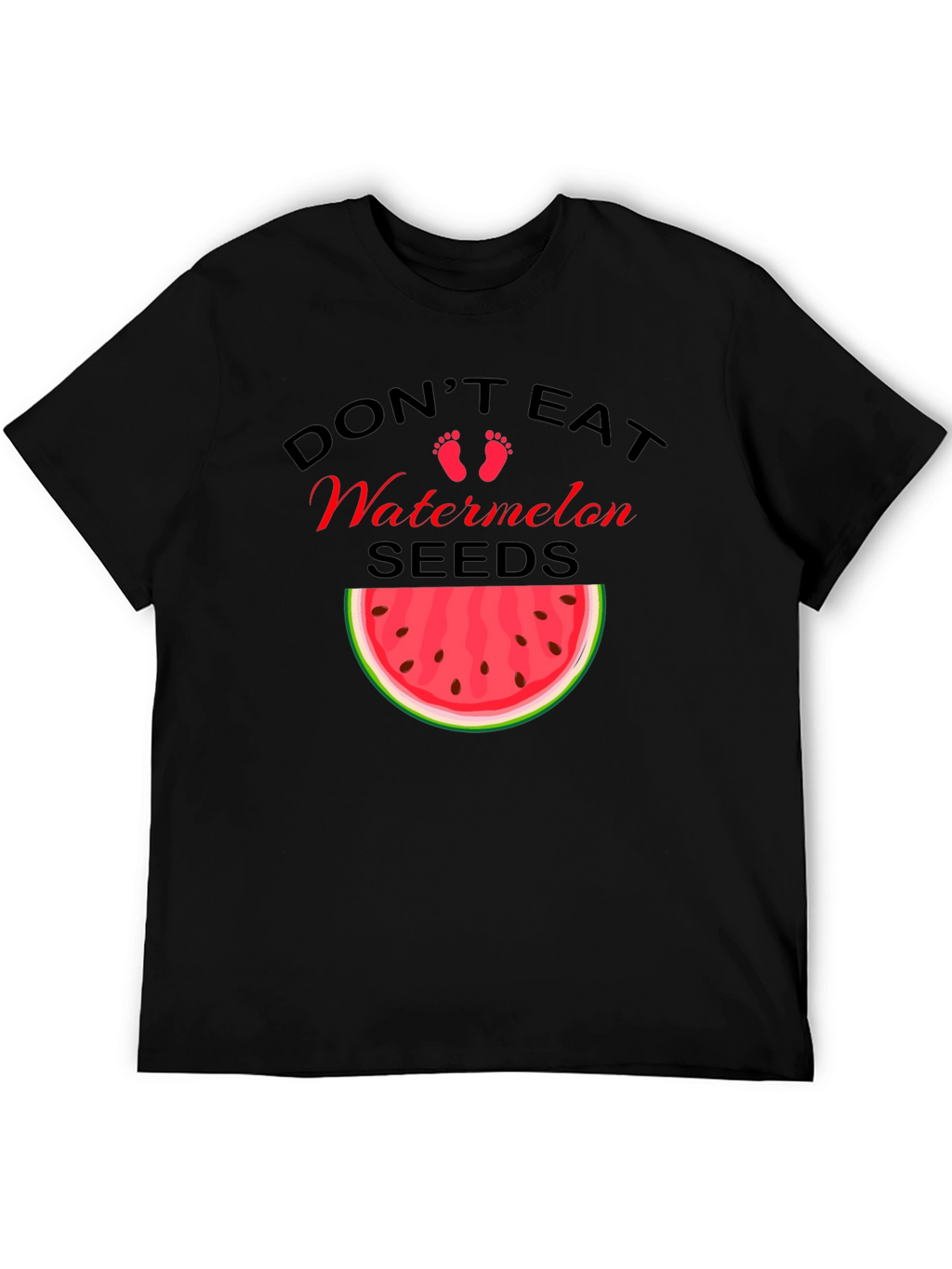 Funny Pregnancy Watermelon Seeds T-Shirt