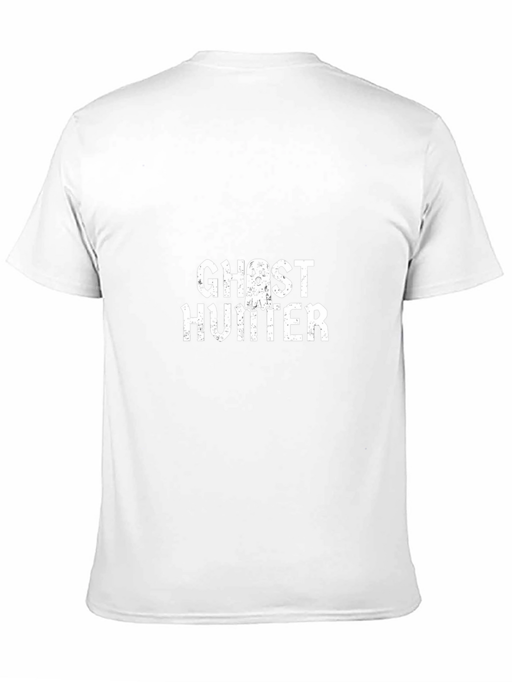 Ghost Hunter Black Cotton T-Shirt