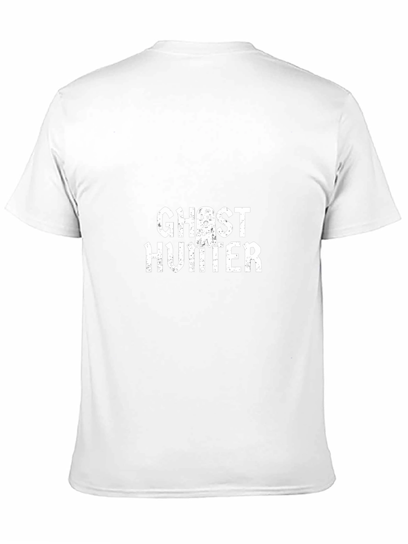 Ghost Hunter Black Cotton T-Shirt