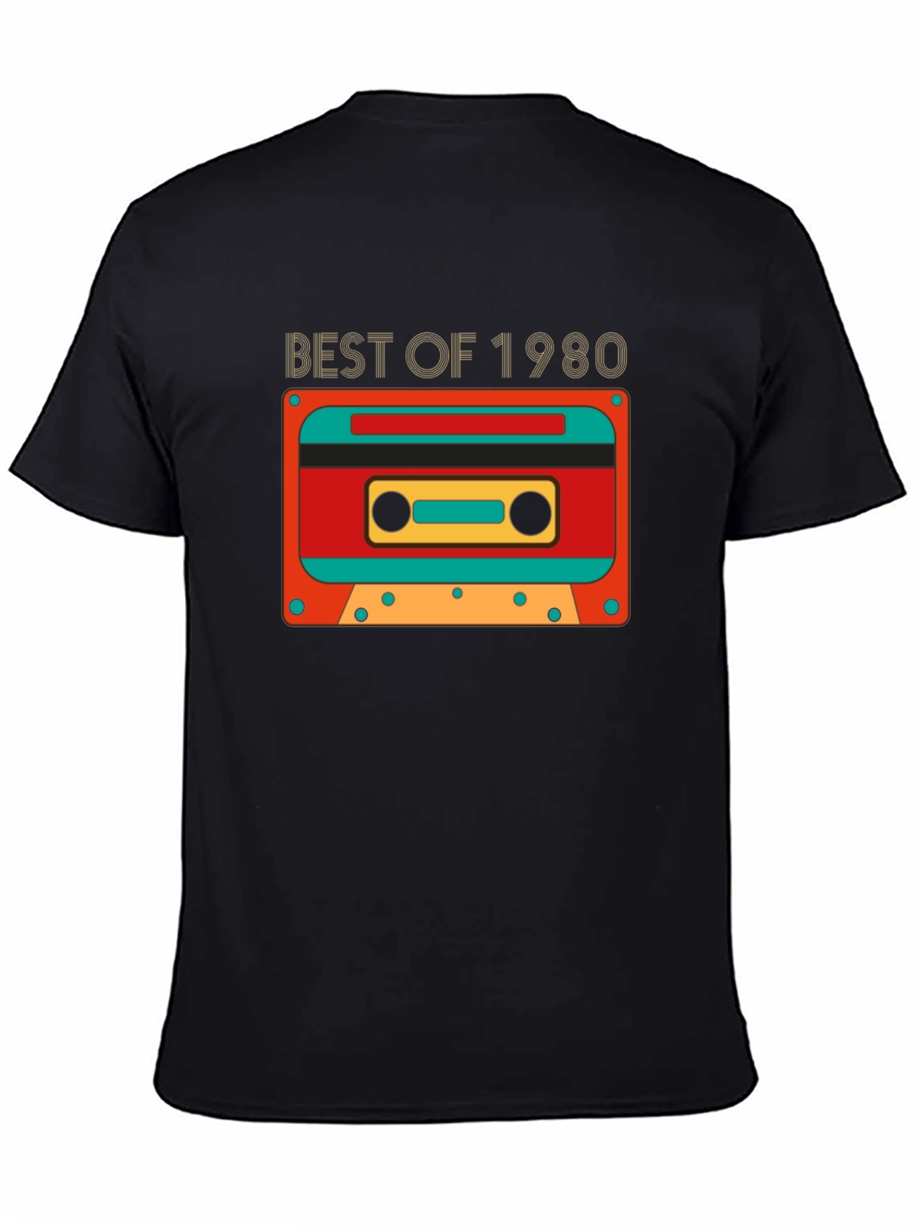 Retro Cassette Tape T-Shirt - Best of 1980s