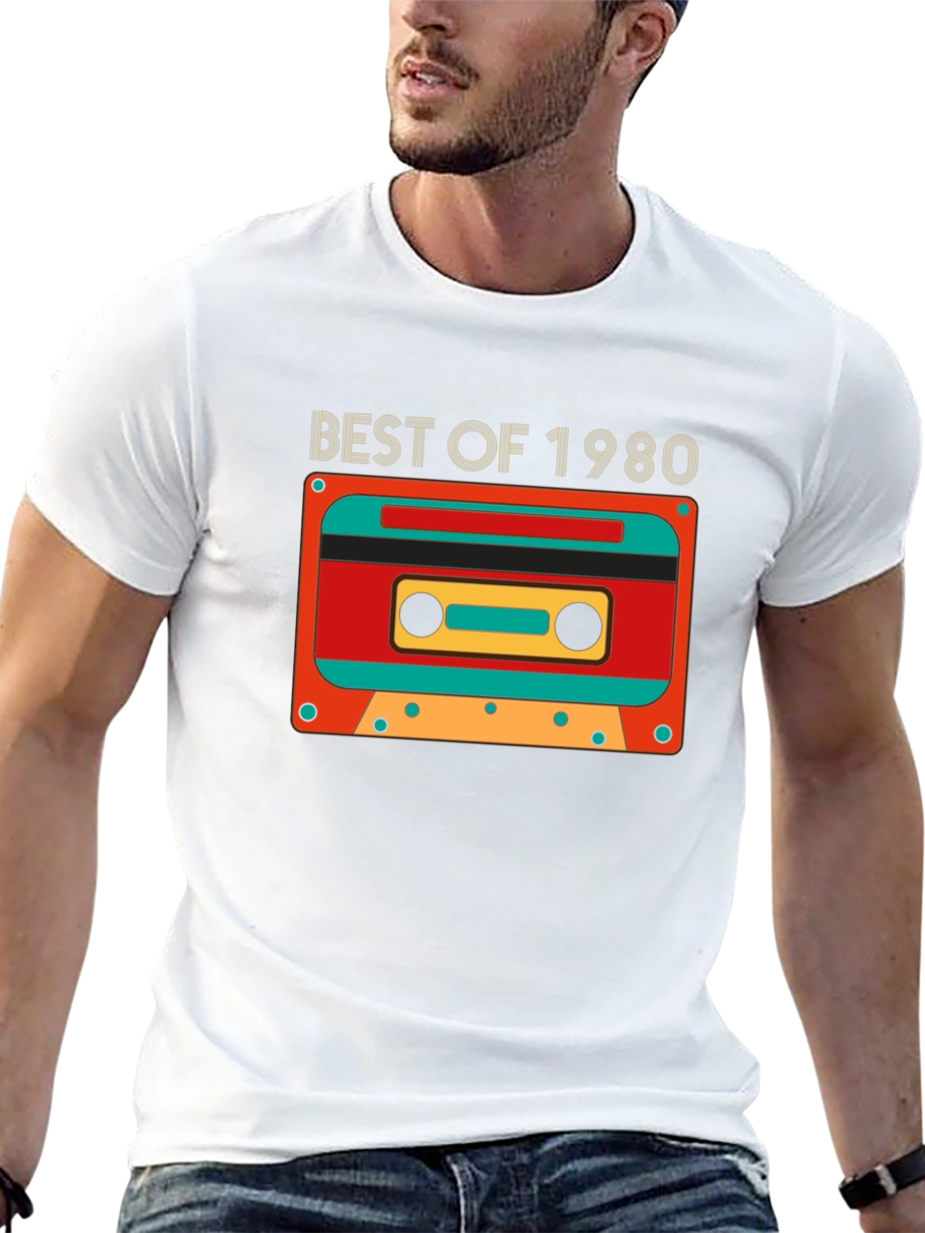Retro Cassette Tape T-Shirt - Best of 1980s
