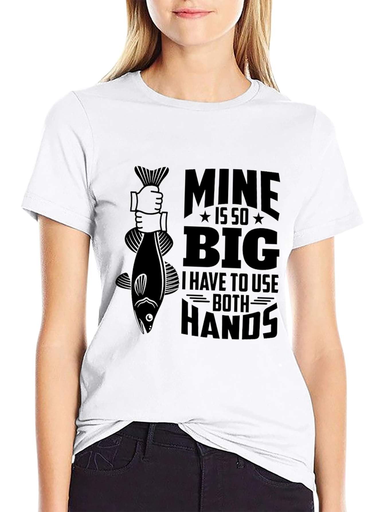 Mine Is So Big Fishing T-Shirt