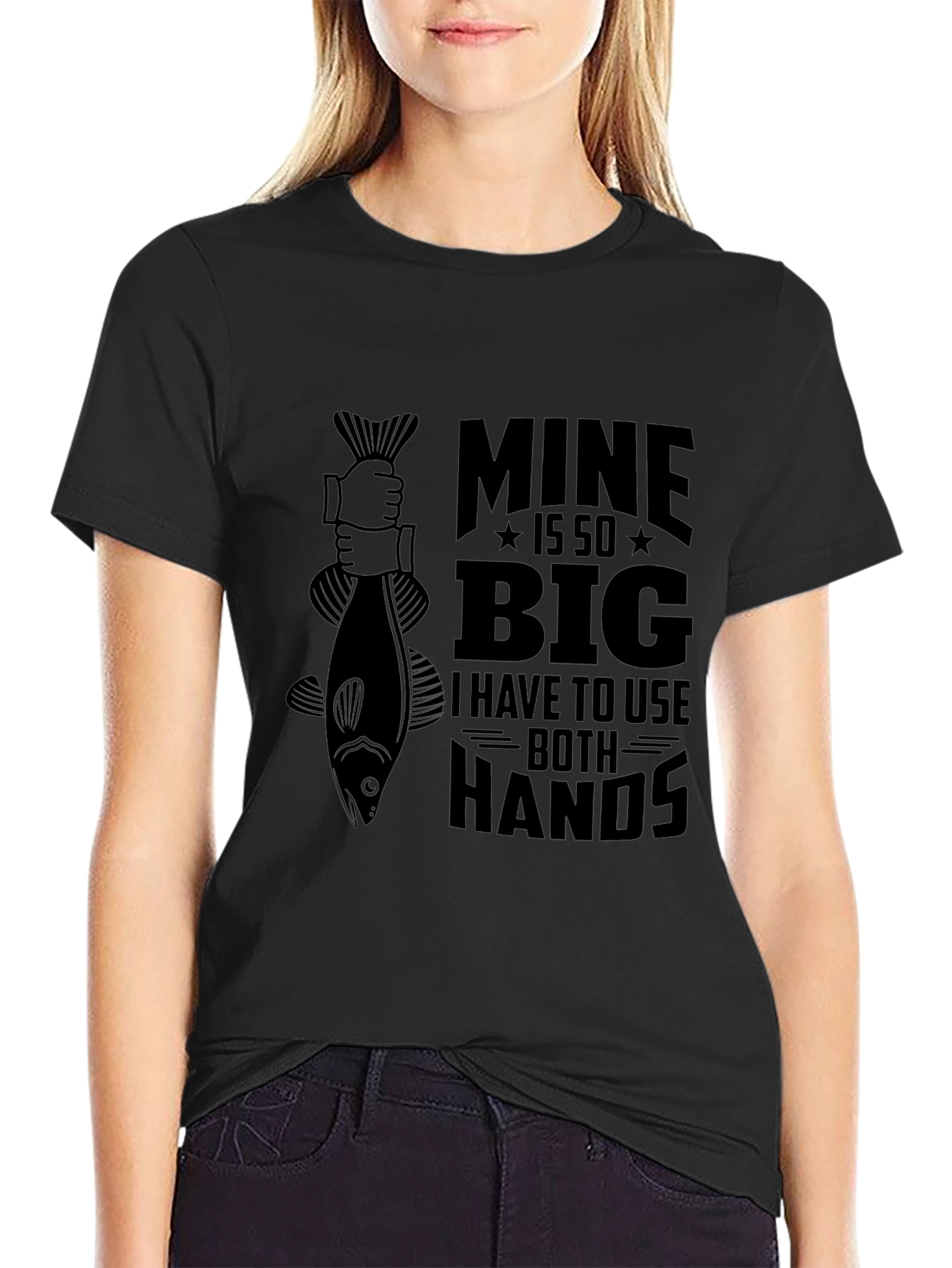 Mine Is So Big Fishing T-Shirt