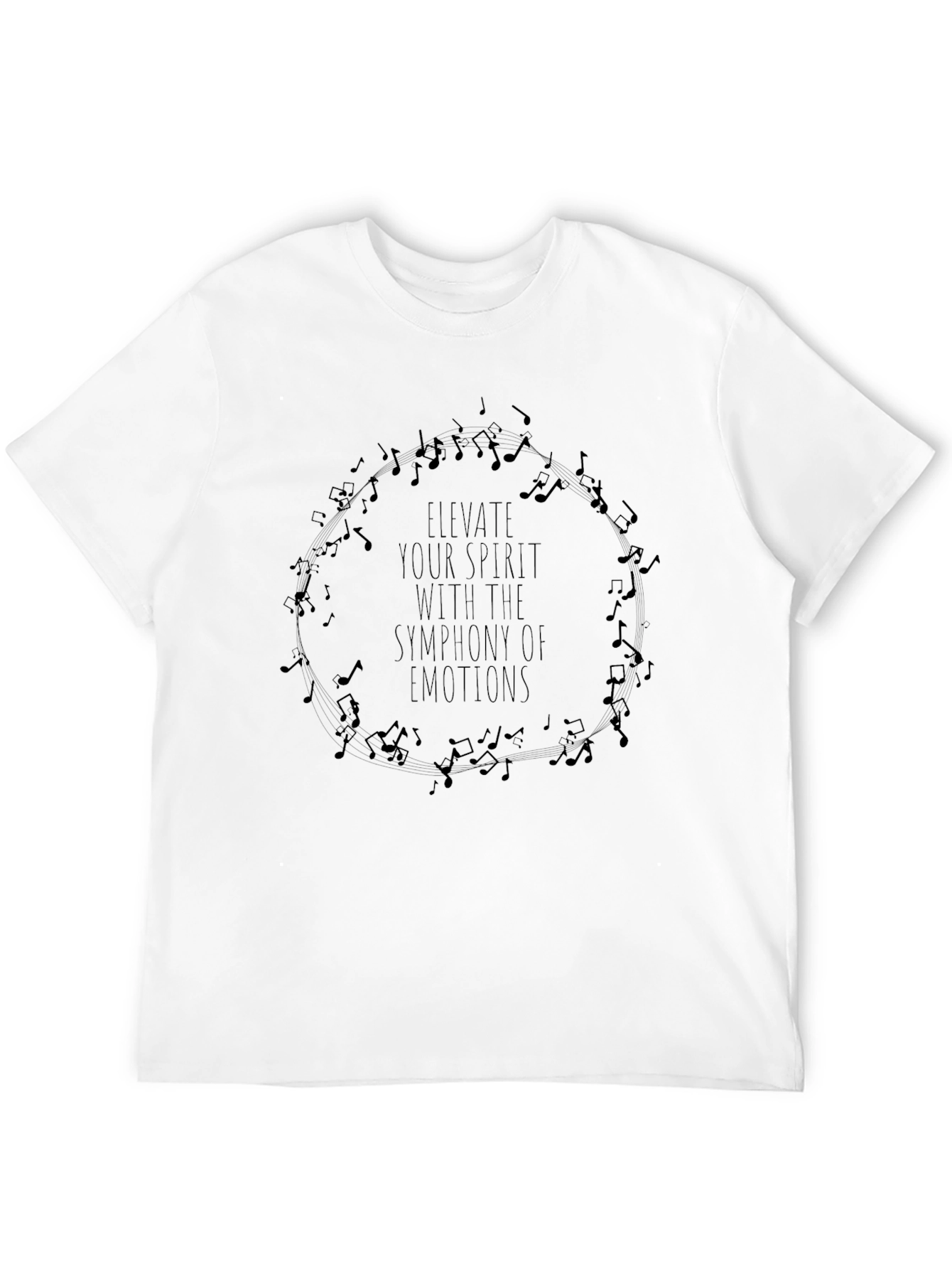 Elevate Your Spirit Graphic Music T-Shirt