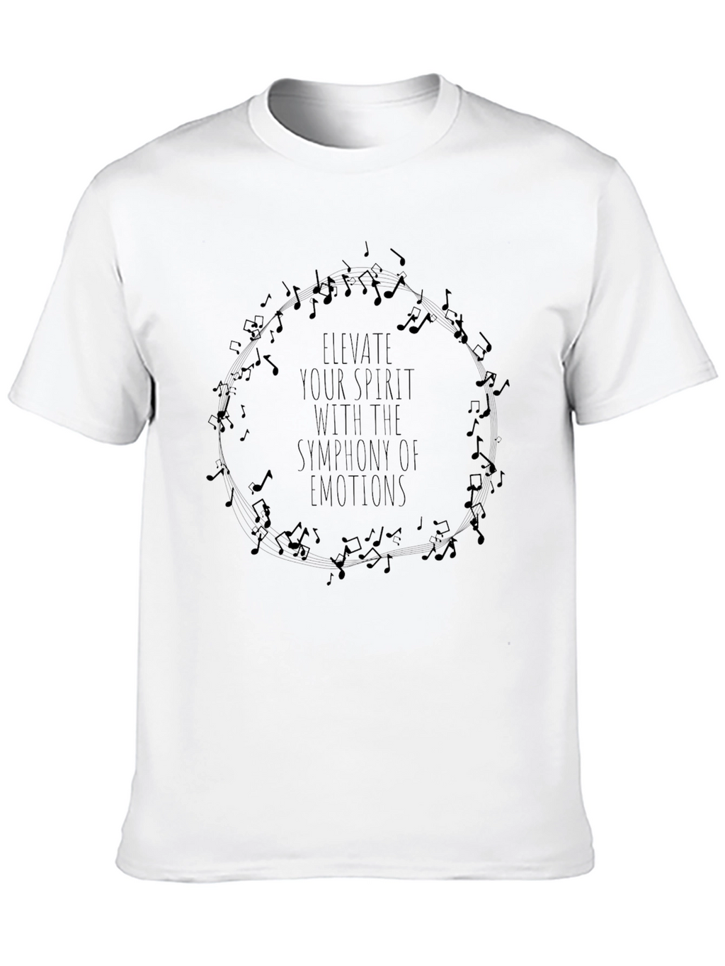 Elevate Your Spirit Graphic Music T-Shirt