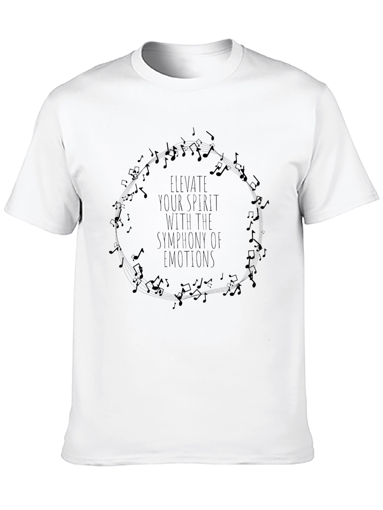 Elevate Your Spirit Graphic Music T-Shirt