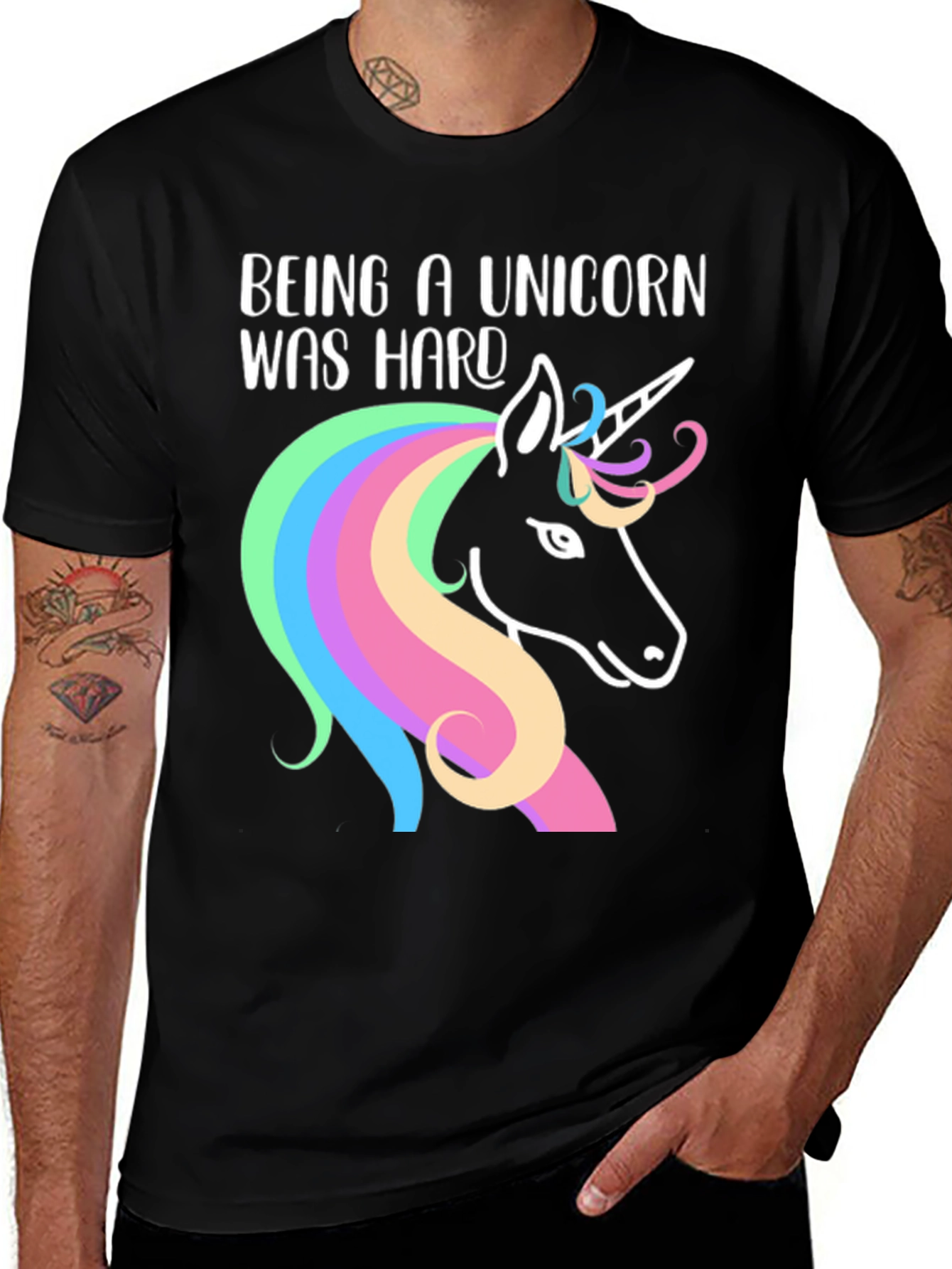 Being a Unicorn Was Hard - Graphic Tee