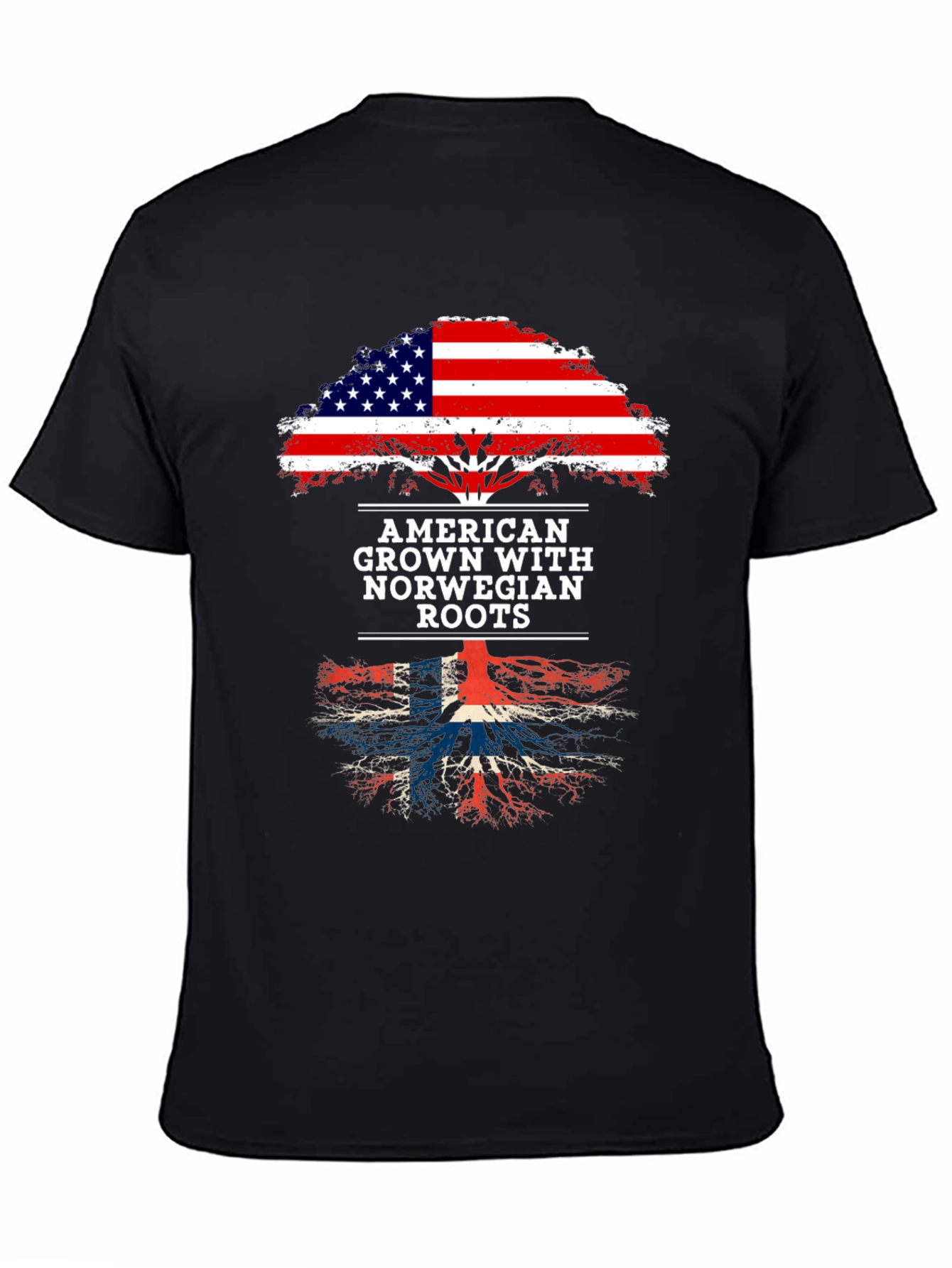 American Grown Norwegian Roots T-Shirt