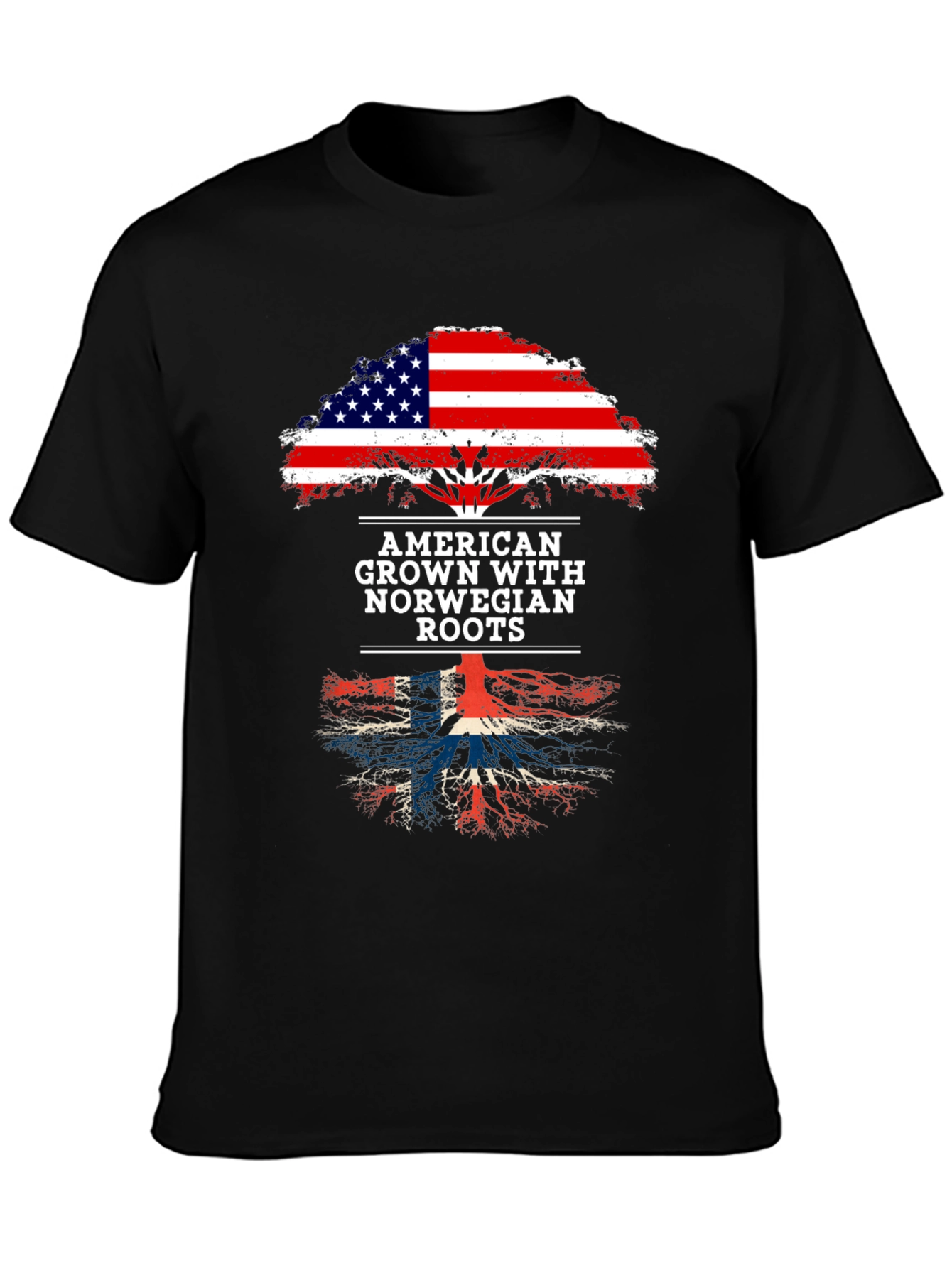 American Grown Norwegian Roots T-Shirt