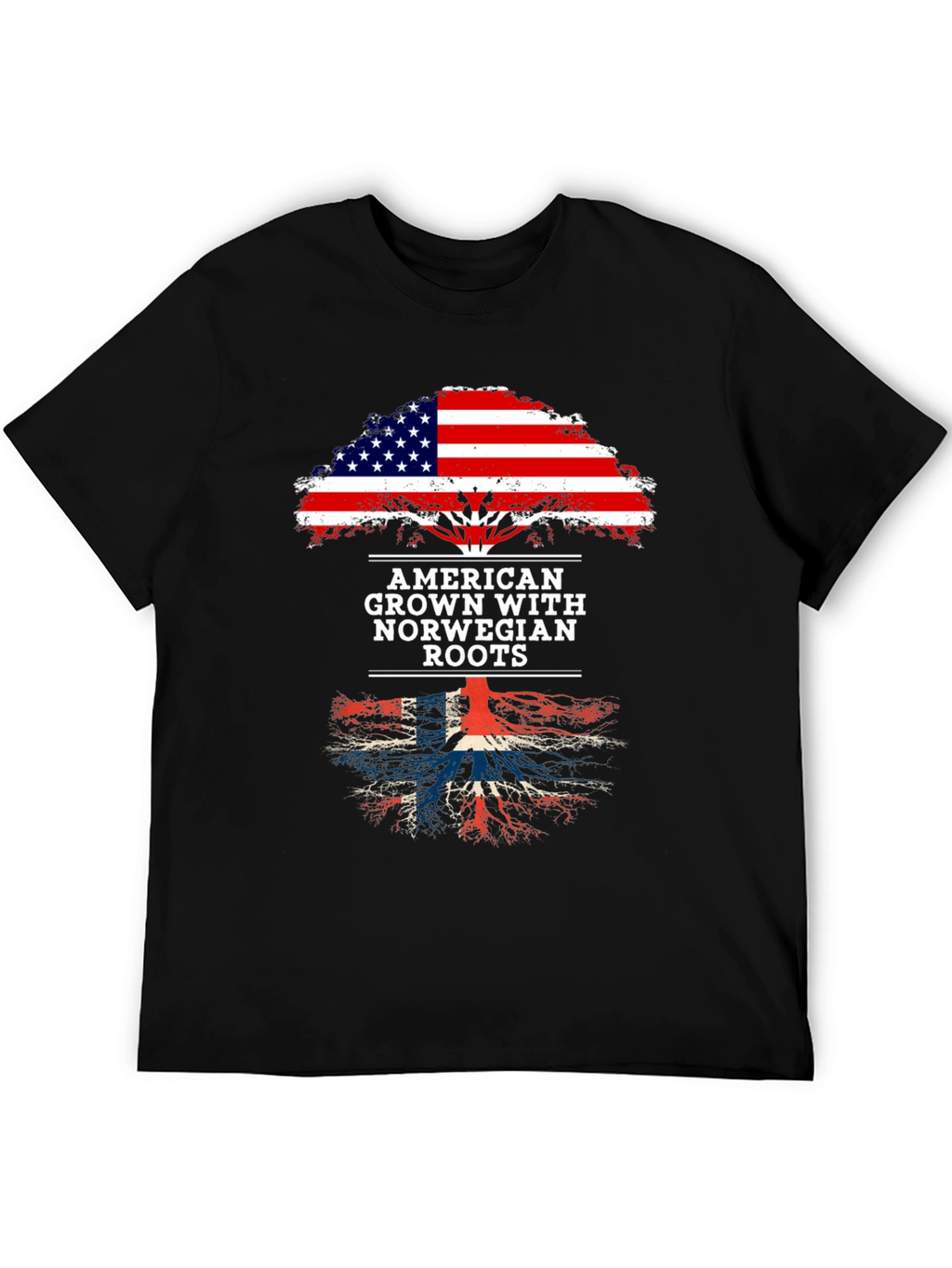 American Grown Norwegian Roots T-Shirt