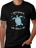 I Love Turtles Graphic T-Shirt