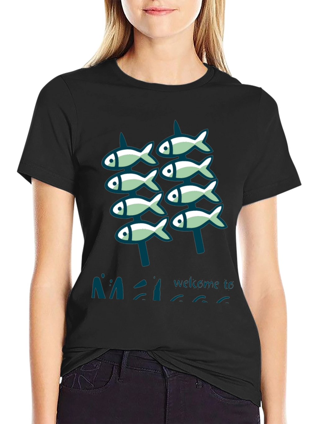 Fish Graphic T-Shirt - Unique Design