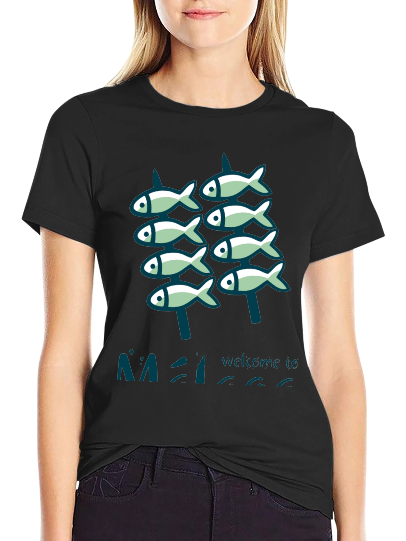 Fish Graphic T-Shirt - Unique Design