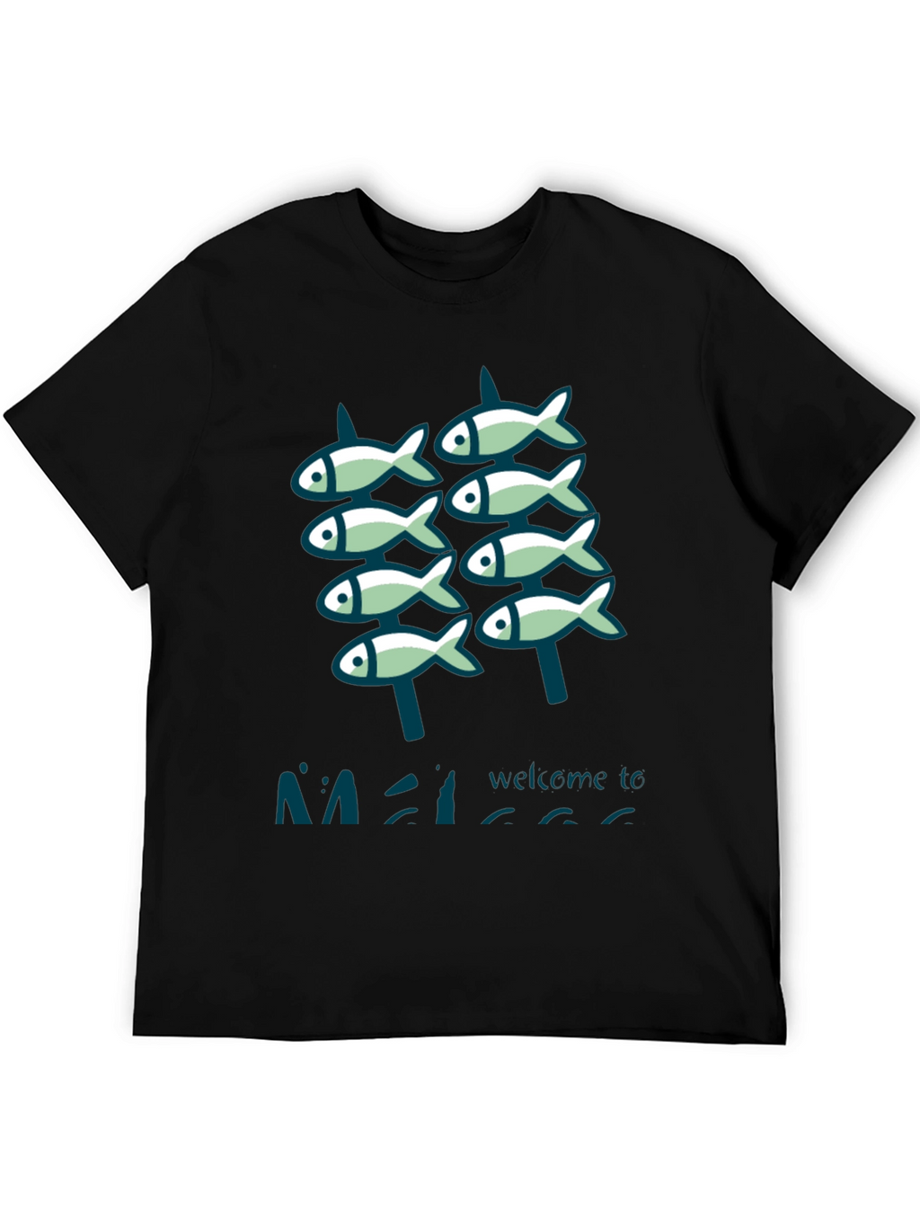 Fish Graphic T-Shirt - Unique Design