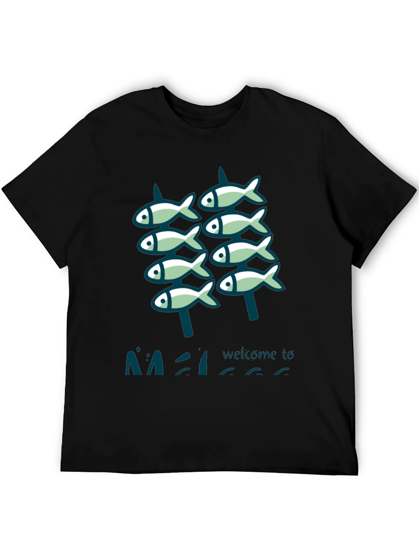 Fish Graphic T-Shirt - Unique Design