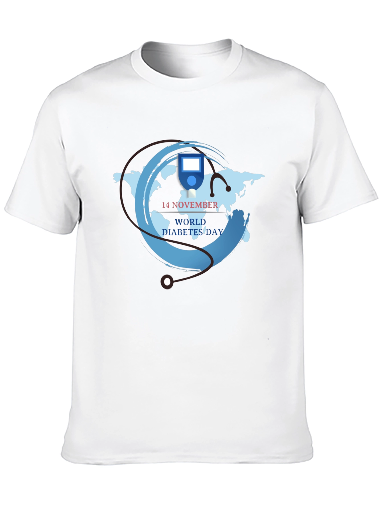 World Diabetes Day T-Shirt - November 14th Awareness Tee