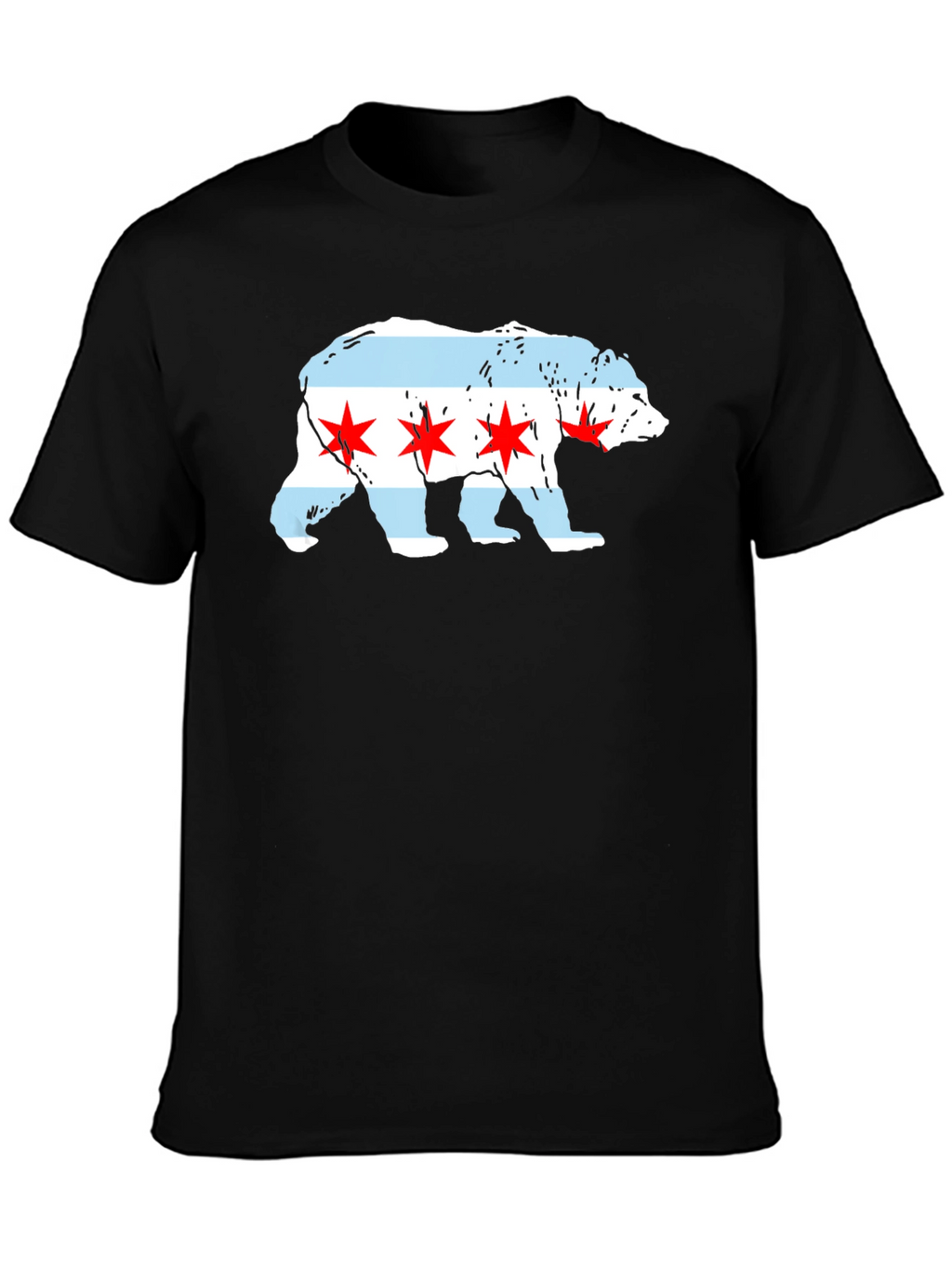 Chicago Bear Flag T-Shirt