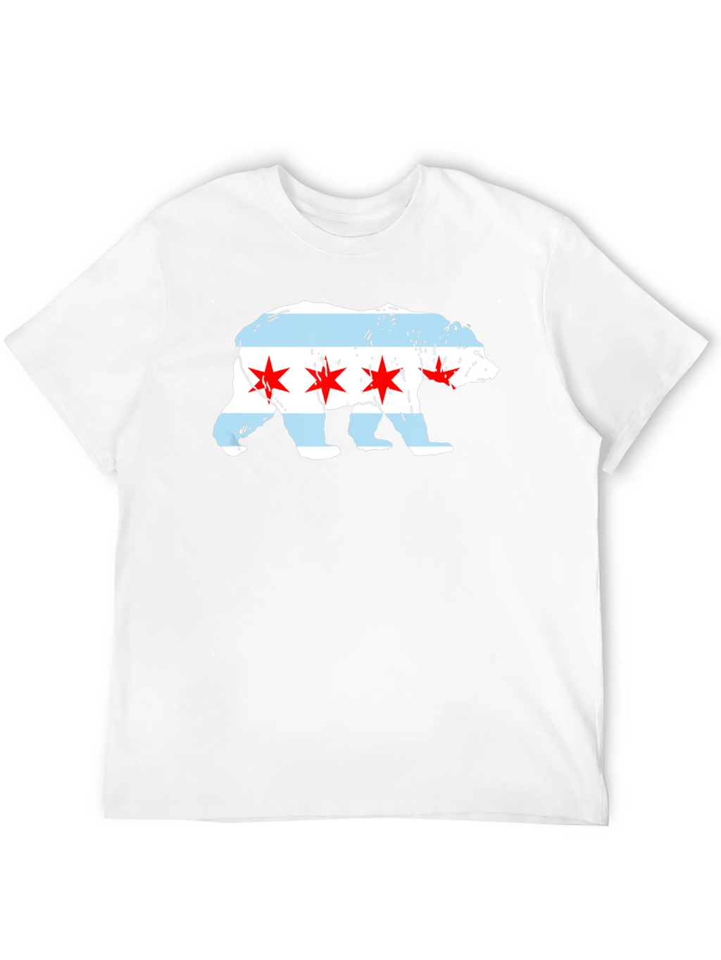 Chicago Bear Flag T-Shirt