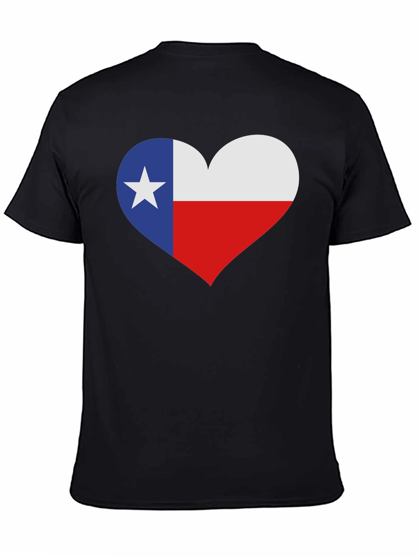 Texas Flag Heart T-Shirt - State Pride Tee