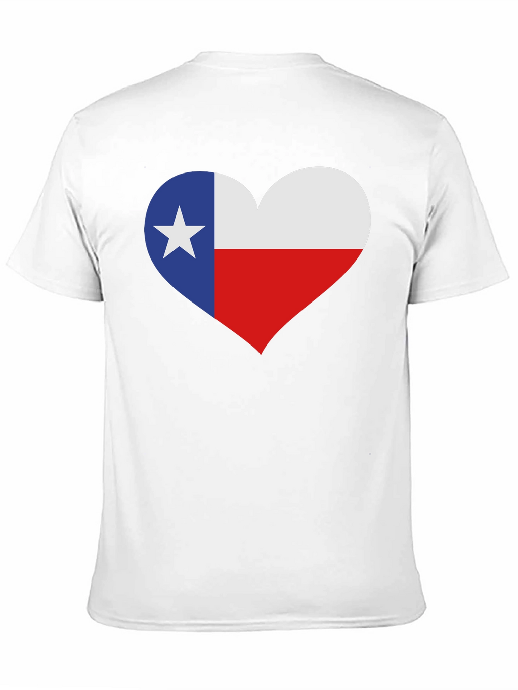 Texas Flag Heart T-Shirt - State Pride Tee