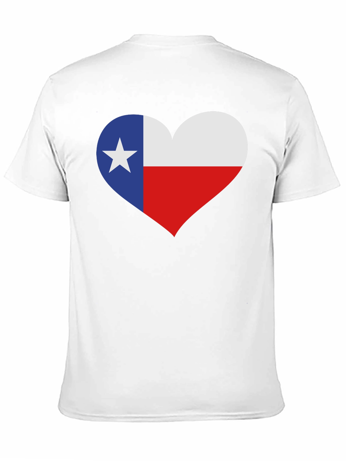Texas Flag Heart T-Shirt - State Pride Tee