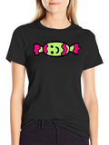 Candy Graphic T-Shirt - Fun & Playful Design