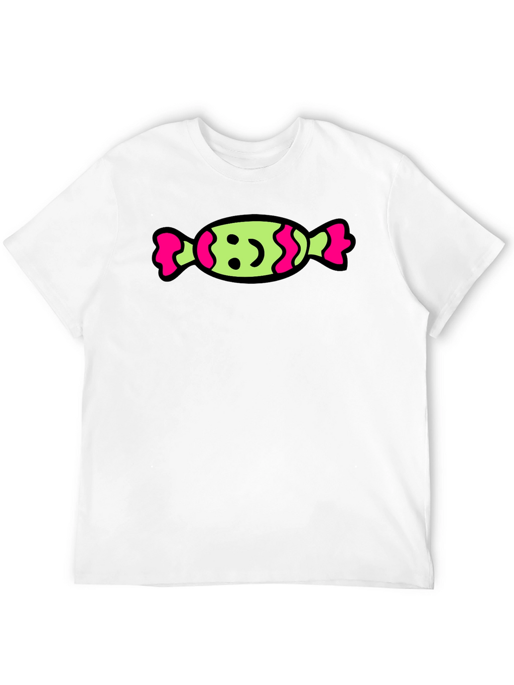 Candy Graphic T-Shirt - Fun & Playful Design