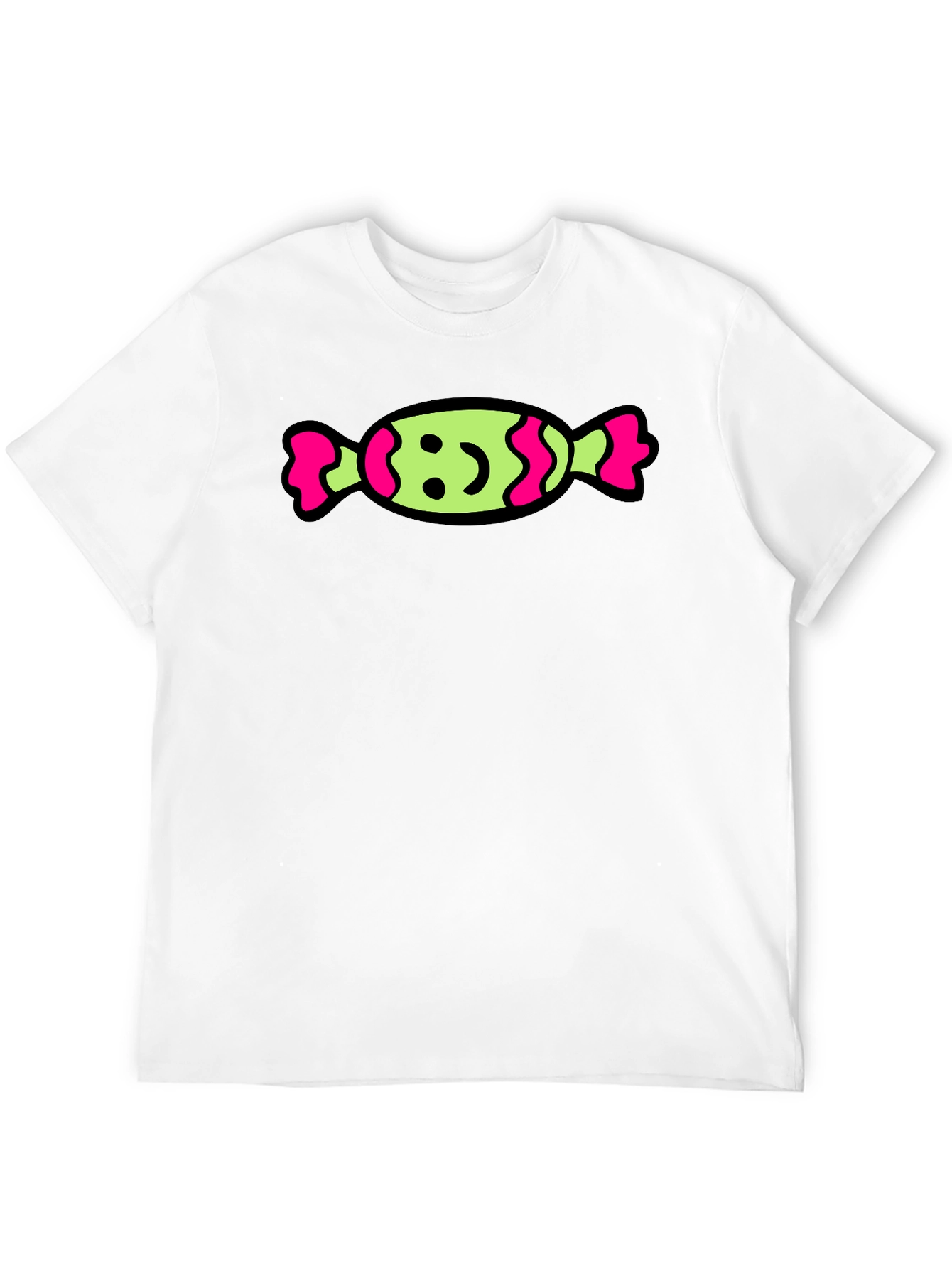 Candy Graphic T-Shirt - Fun & Playful Design
