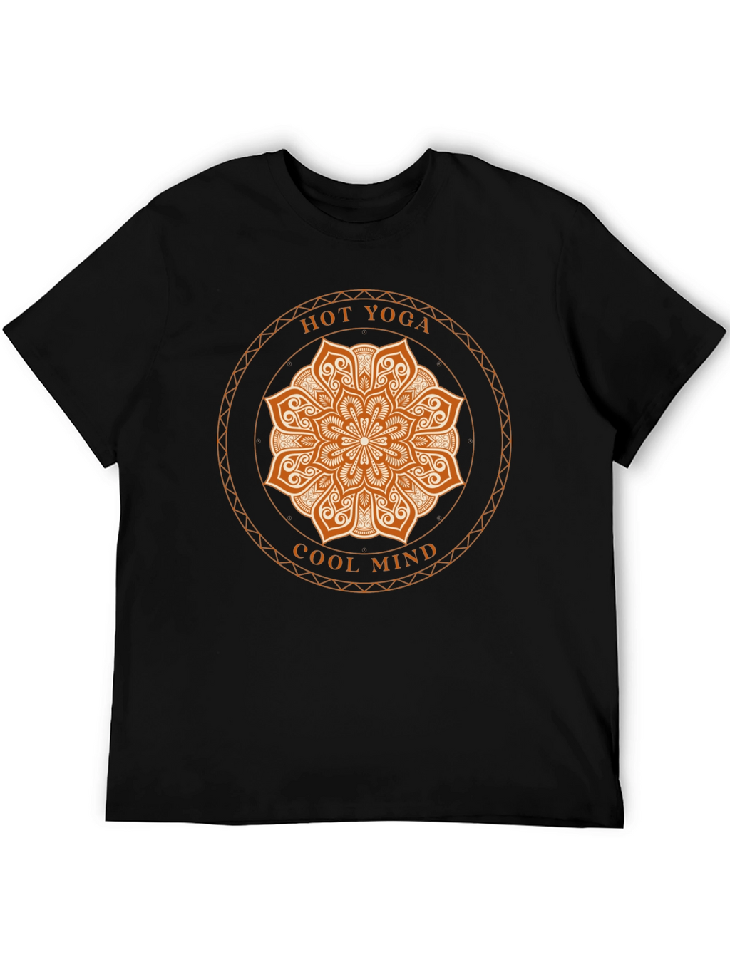 Hot Yoga Cool Mind Graphic Tee