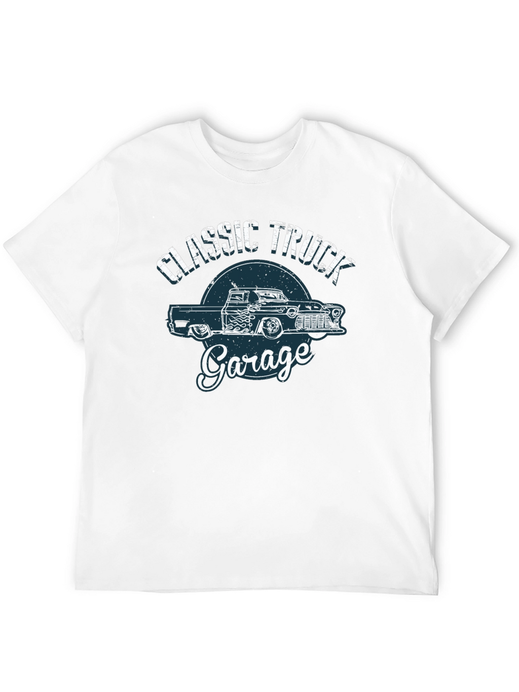 Classic Truck Garage Black T-Shirt