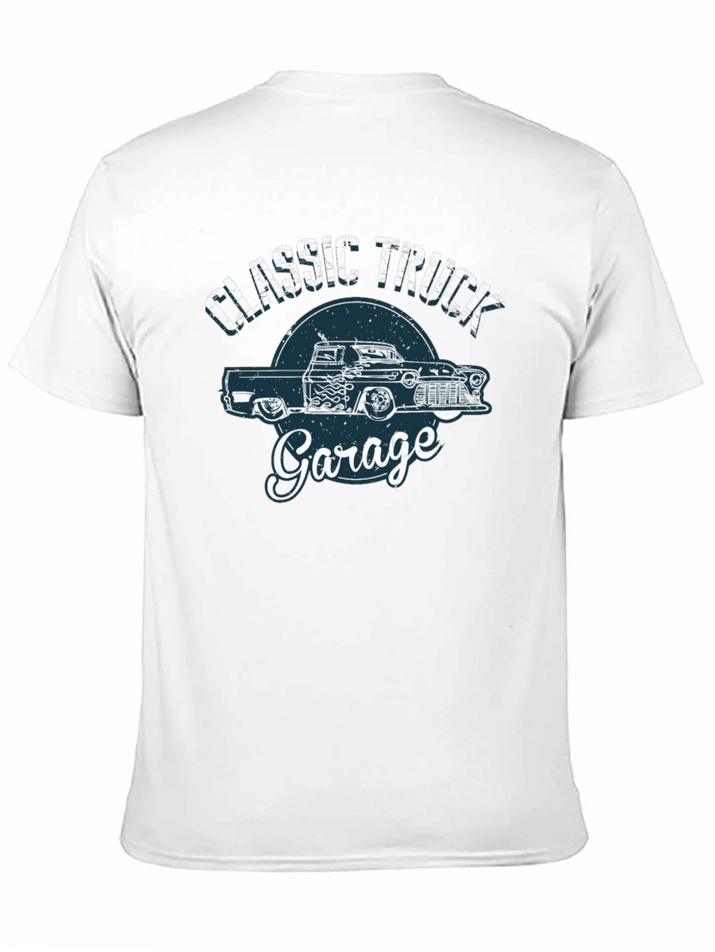 Classic Truck Garage Black T-Shirt