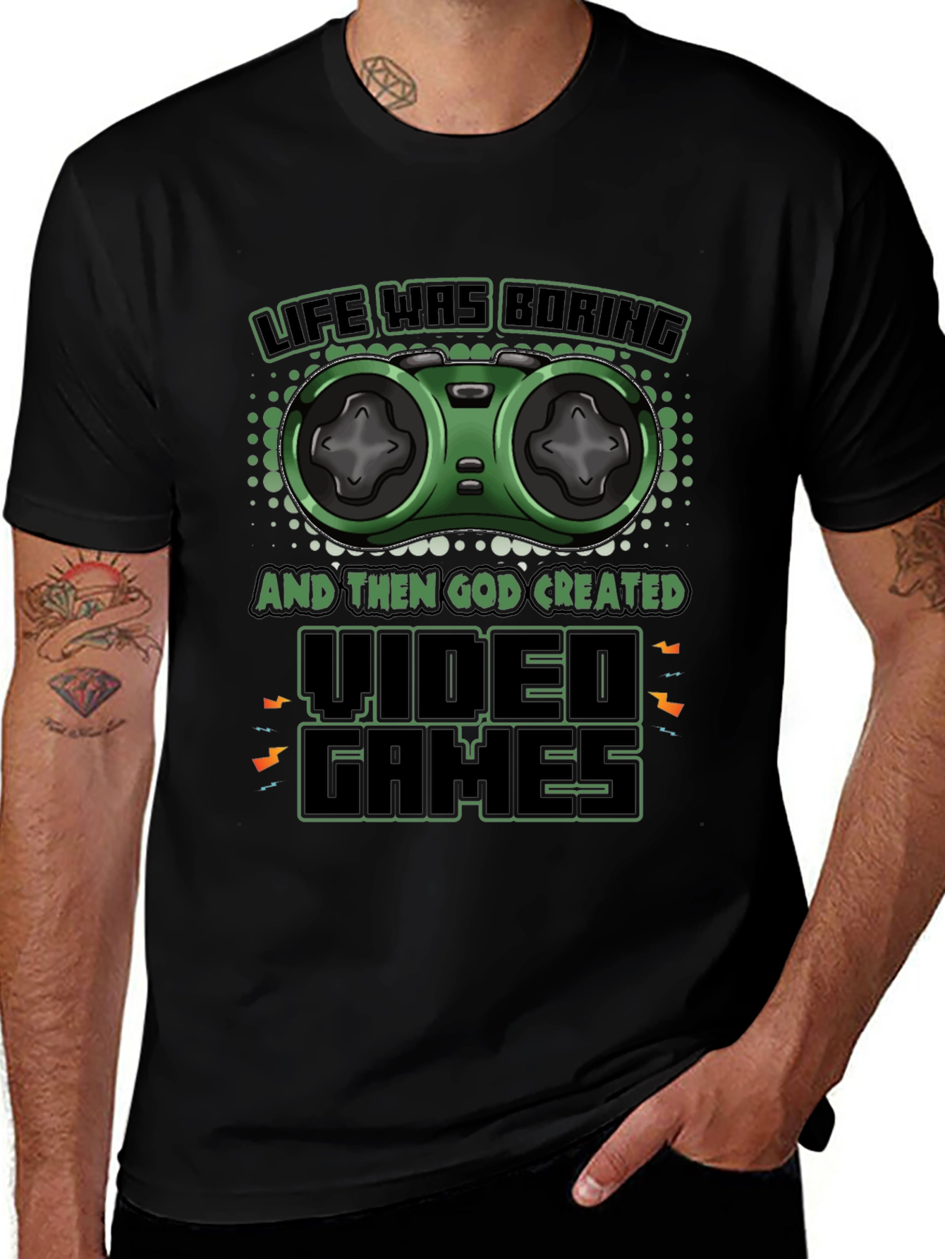 Life Was Boring Video Games T-Shirt