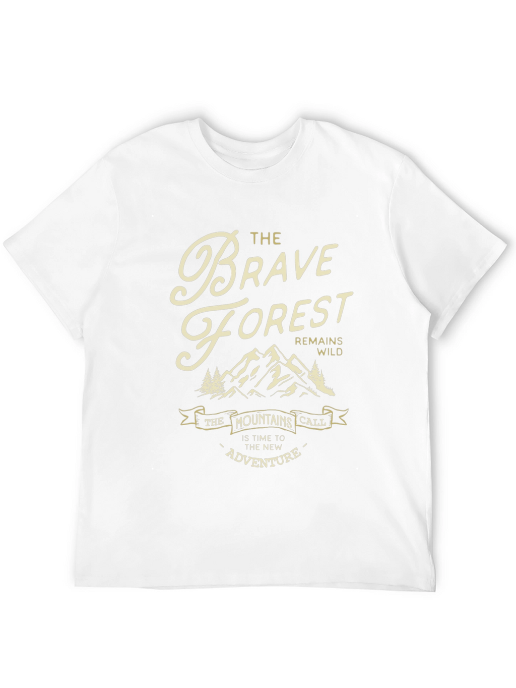 Brave Forest Adventure Graphic T-Shirt