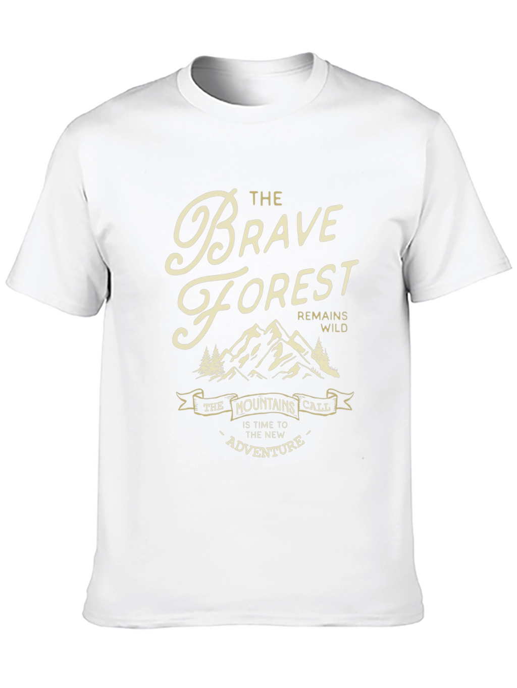 Brave Forest Adventure Graphic T-Shirt