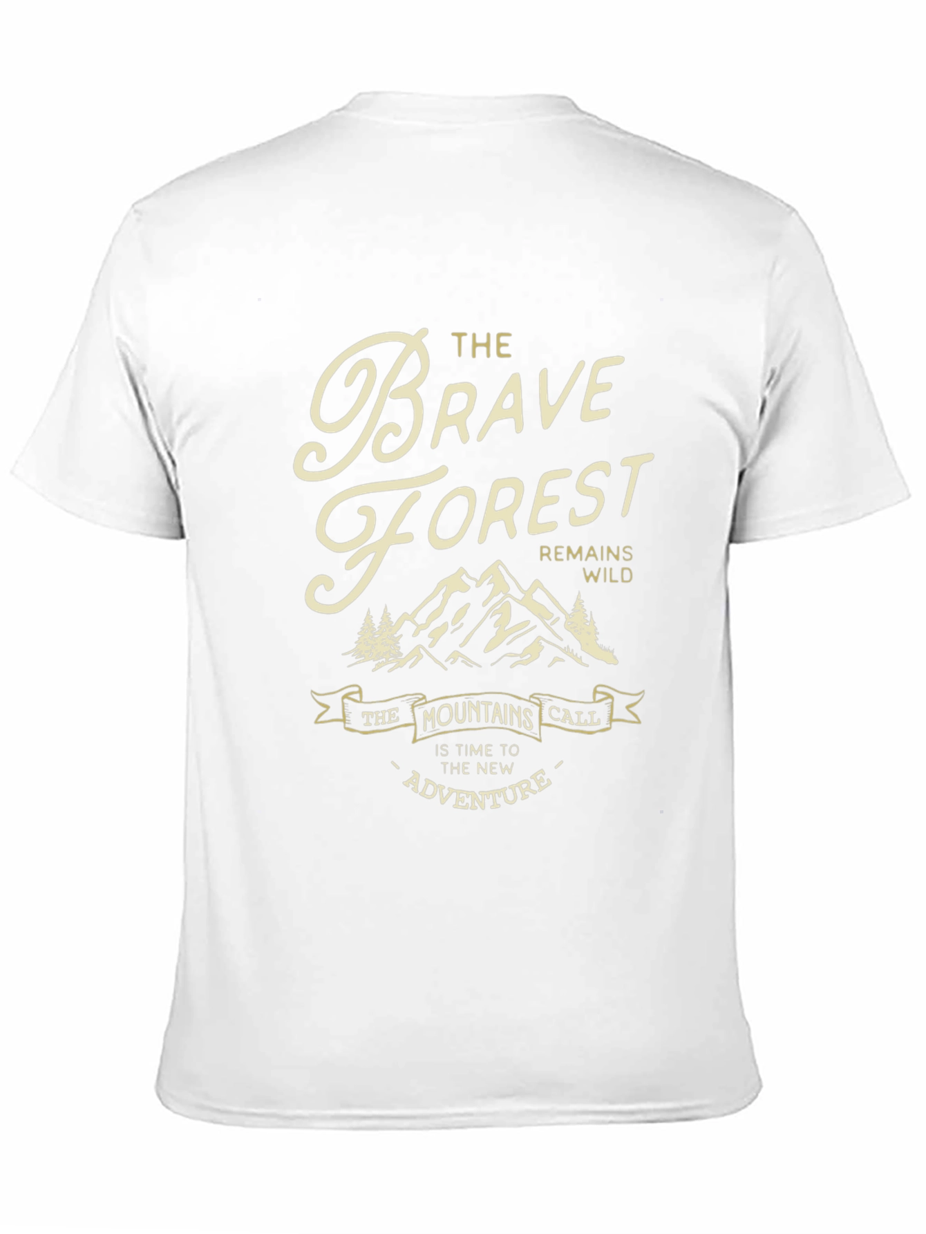 Brave Forest Adventure Graphic T-Shirt