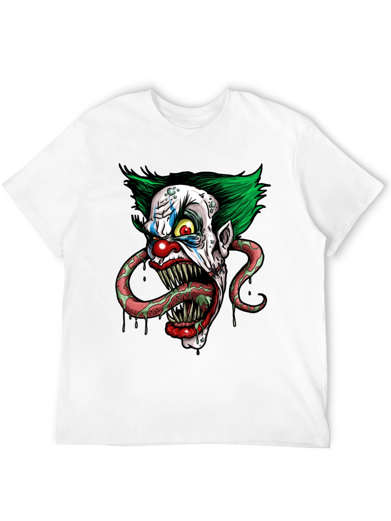 Scary Clown Graphic Tee - Horror T-Shirt