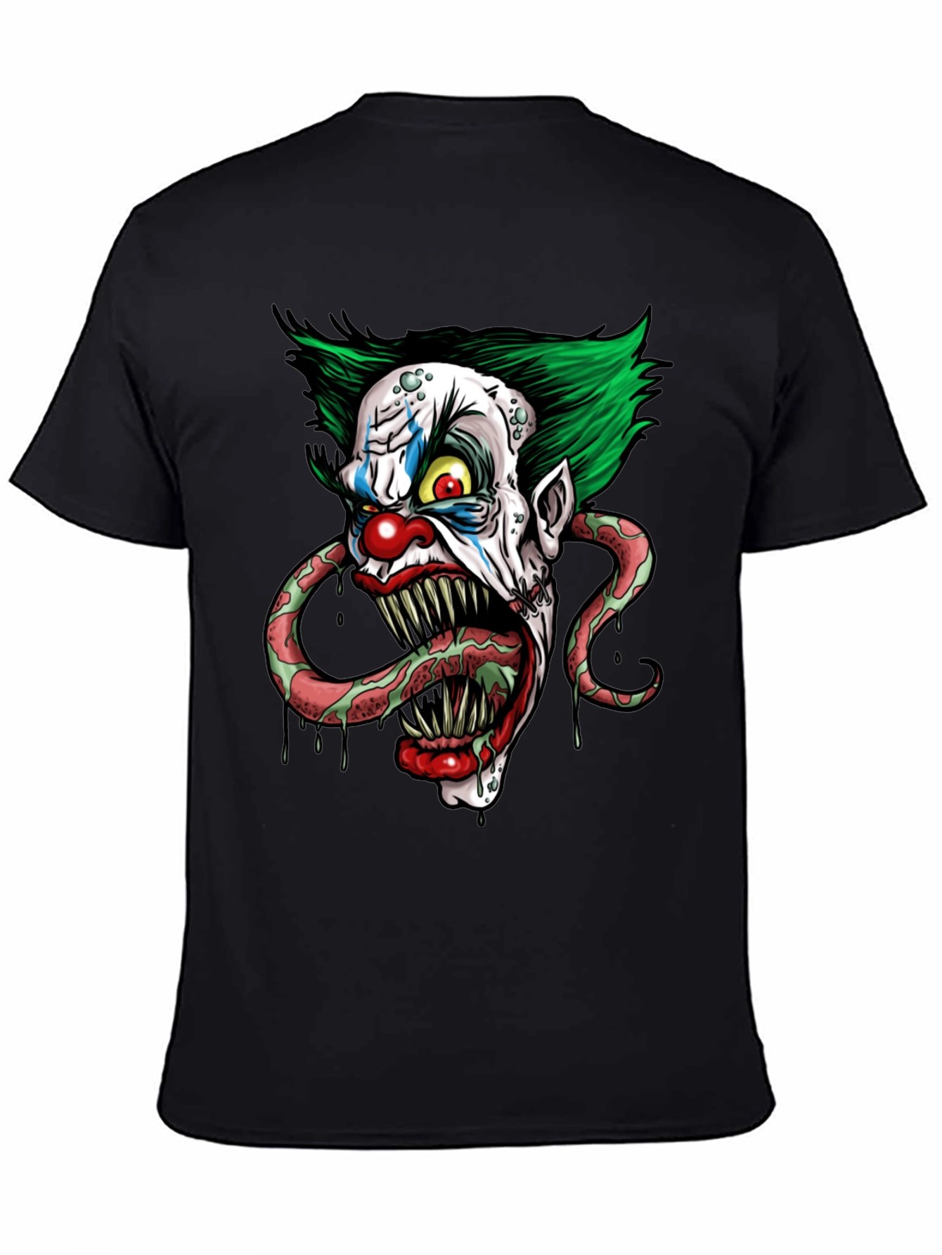 Scary Clown Graphic Tee - Horror T-Shirt