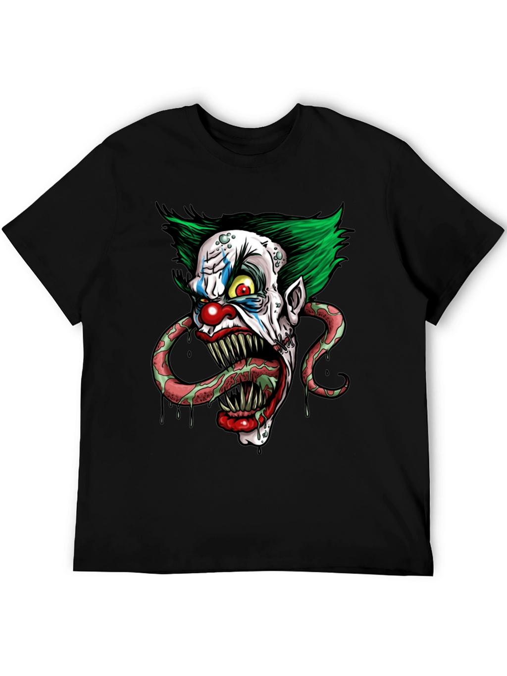 Scary Clown Graphic Tee - Horror T-Shirt