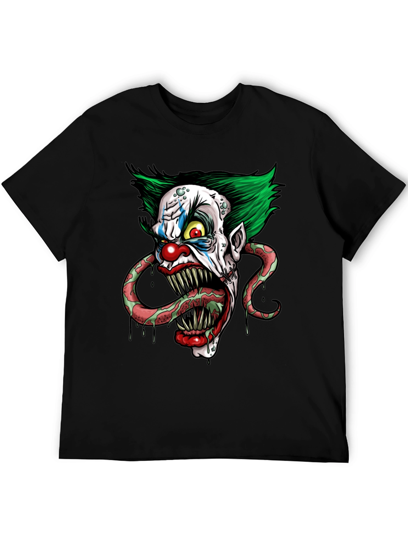 Scary Clown Graphic Tee - Horror T-Shirt