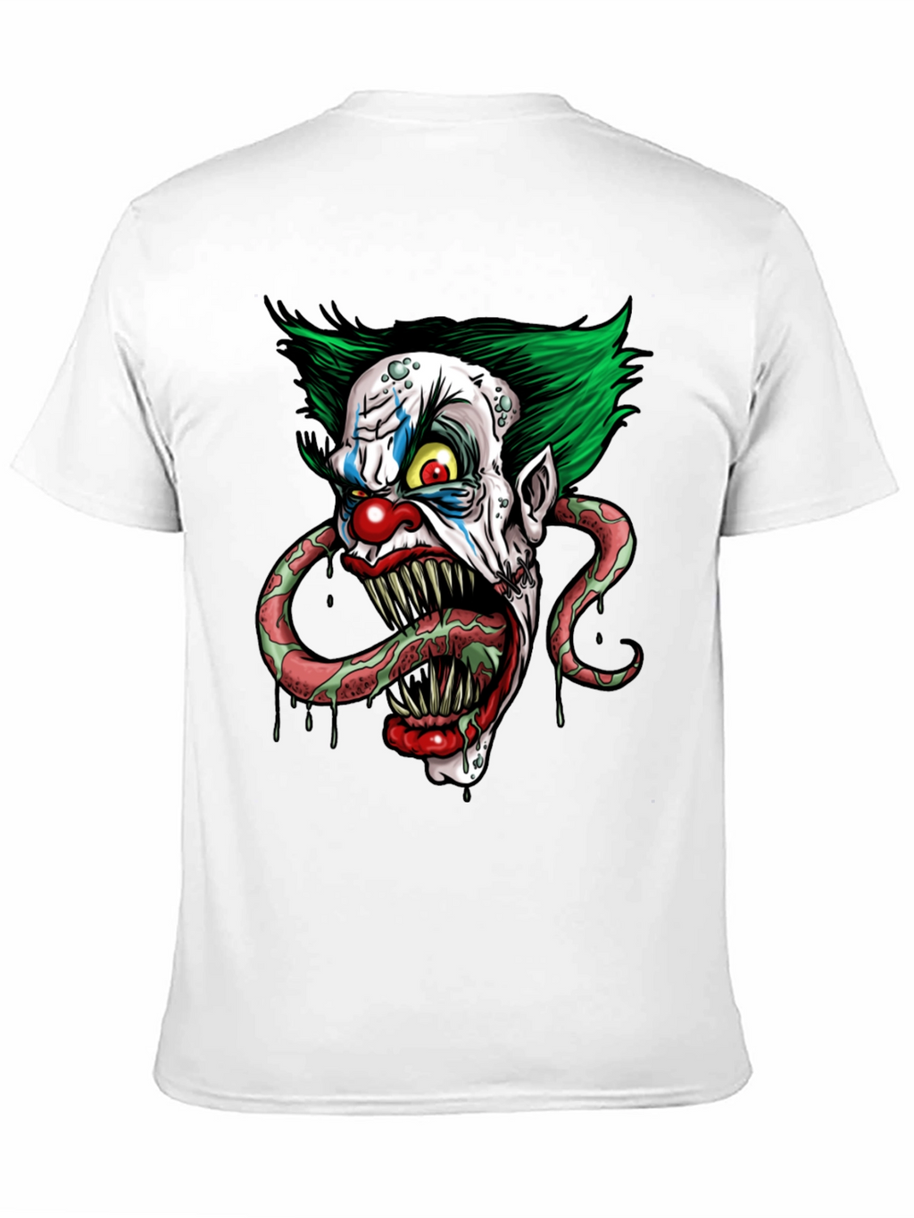 Scary Clown Graphic Tee - Horror T-Shirt
