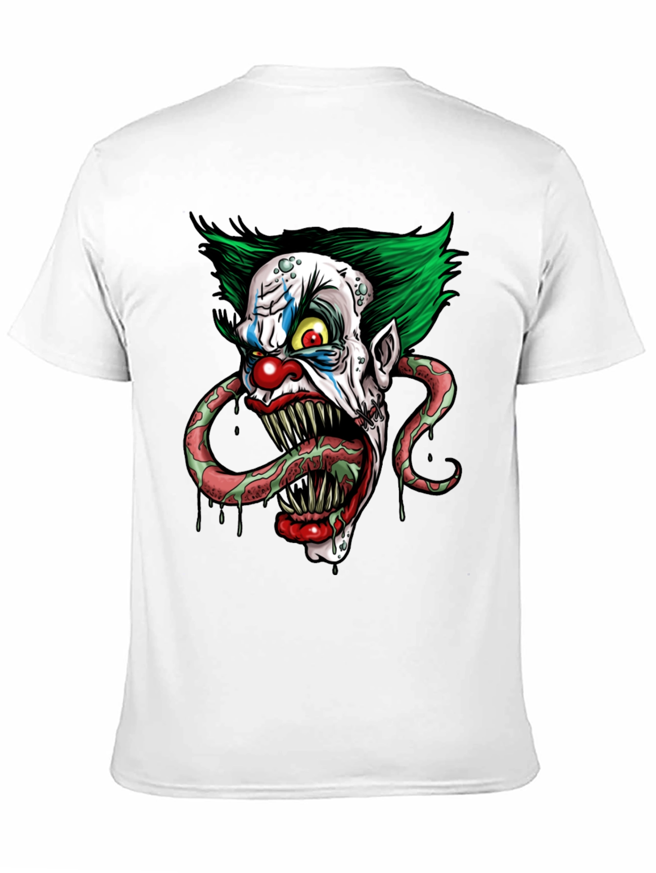 Scary Clown Graphic Tee - Horror T-Shirt