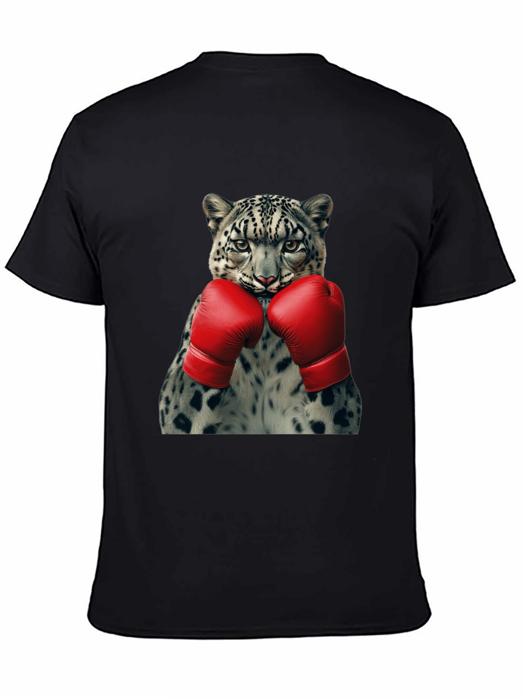 Leopard Boxer Graphic Tee - Punchy Style!