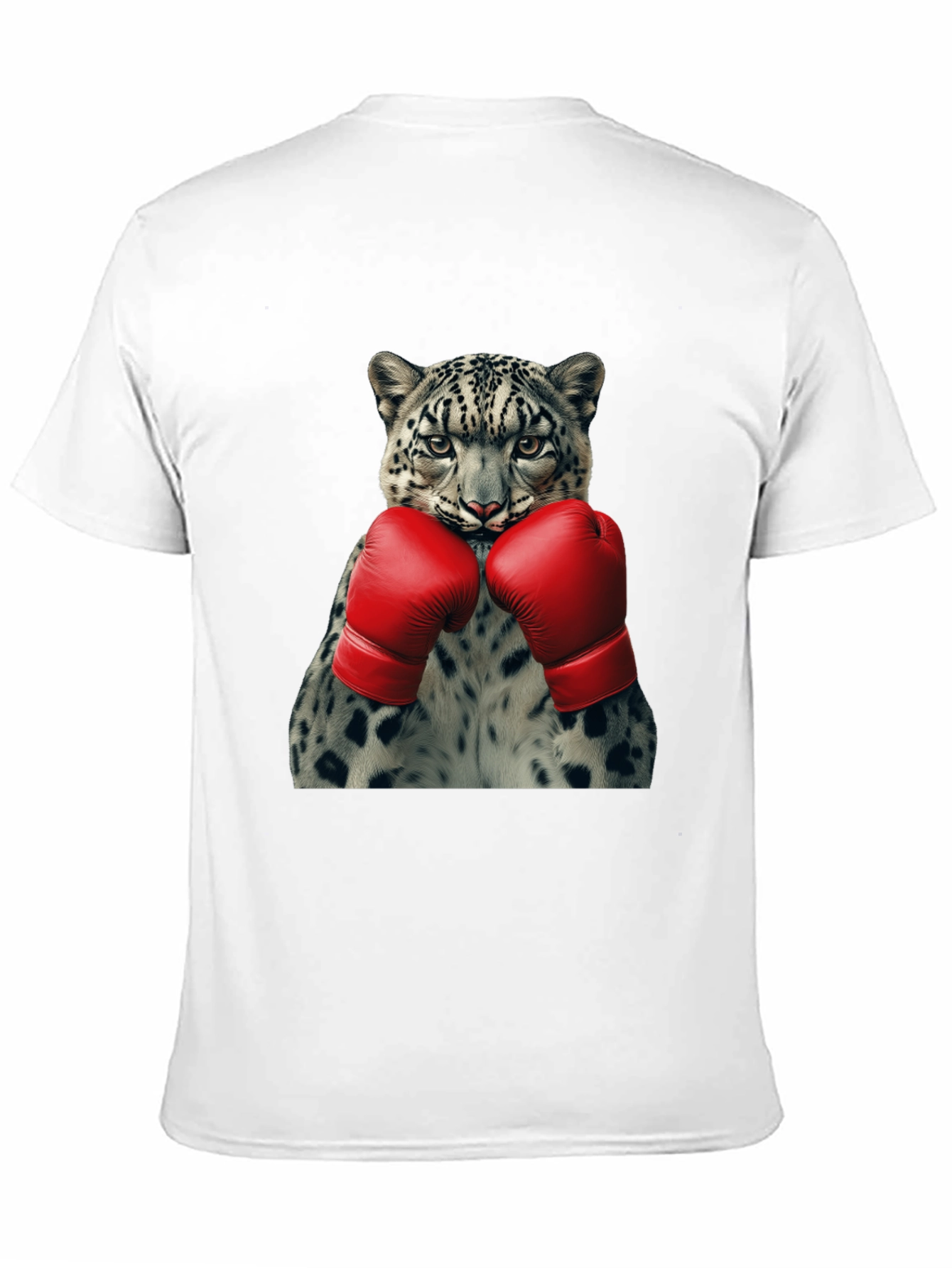 Leopard Boxer Graphic Tee - Punchy Style!