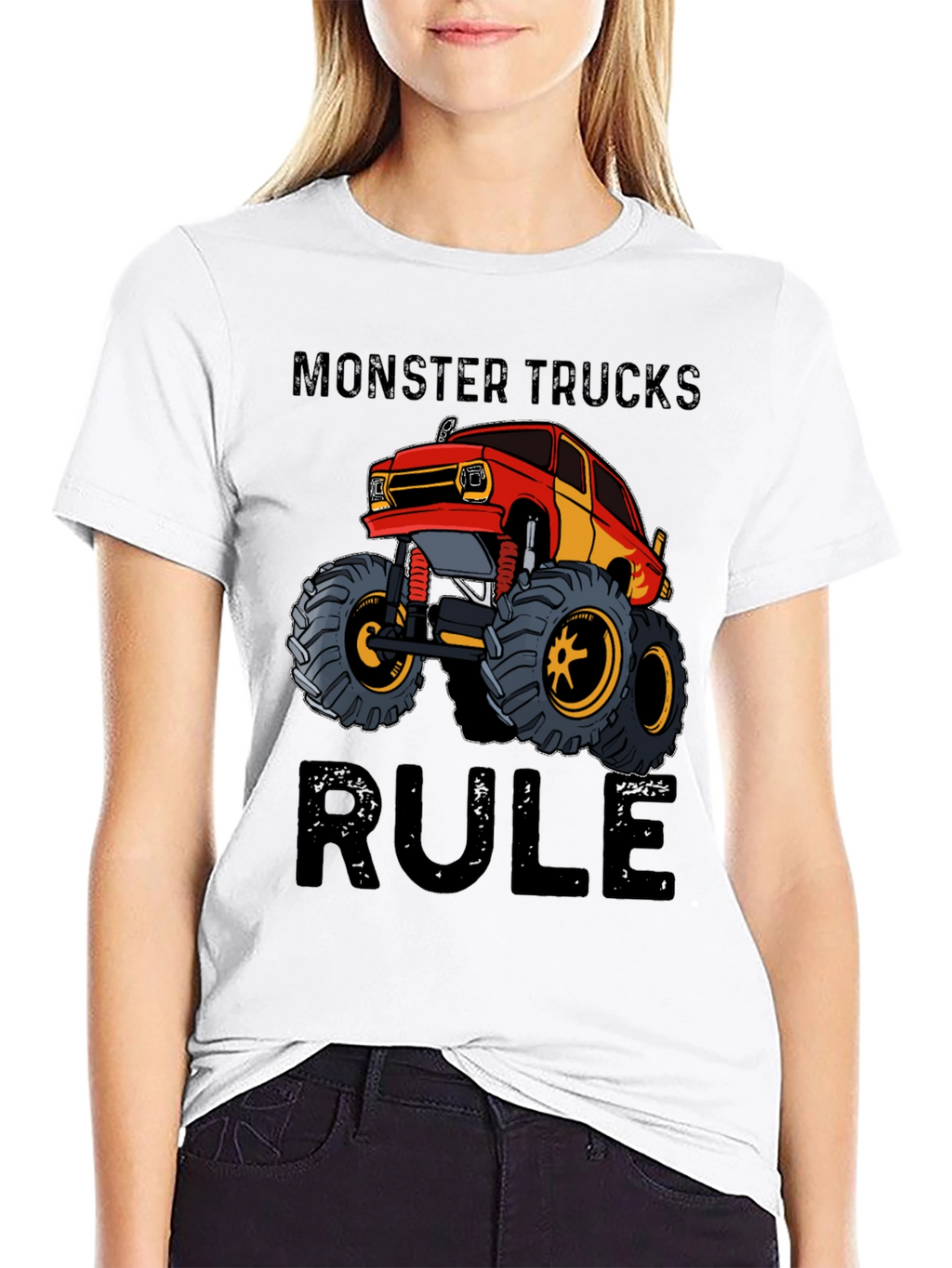 Monster Trucks Rule Graphic Tee