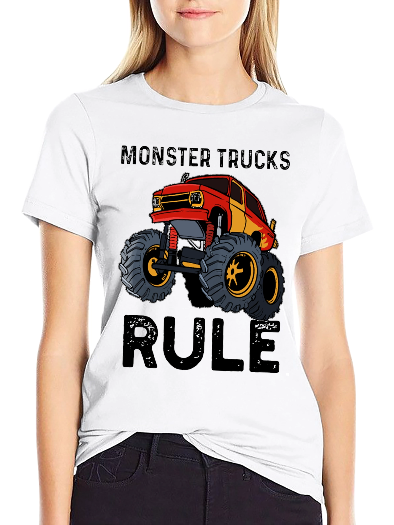 Monster Trucks Rule Graphic Tee