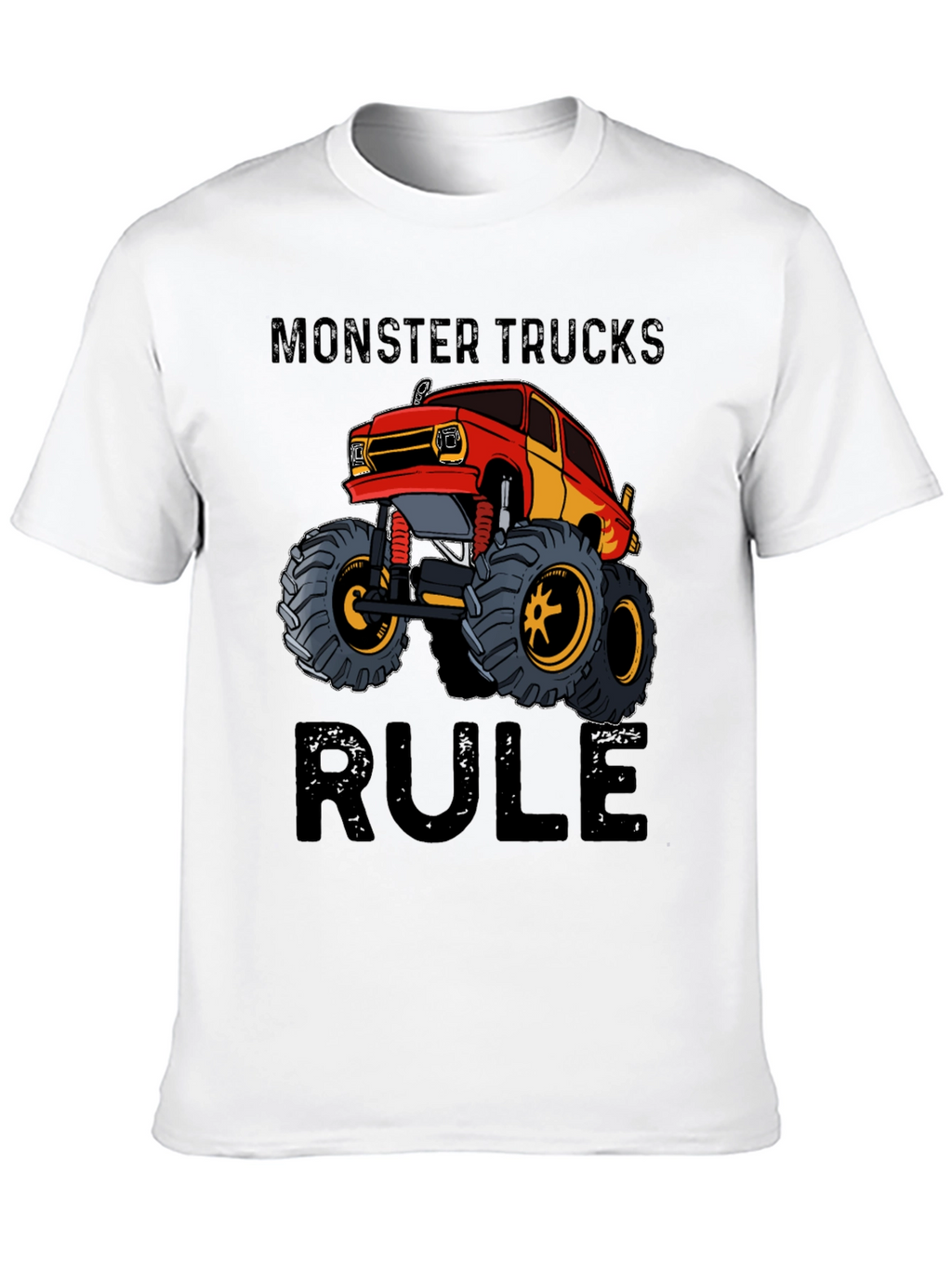 Monster Trucks Rule Graphic Tee