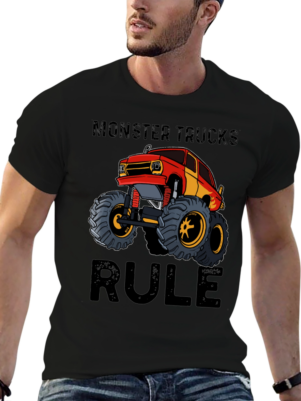 Monster Trucks Rule Graphic Tee