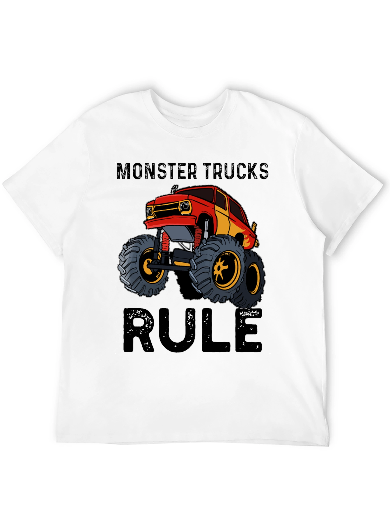 Monster Trucks Rule Graphic Tee
