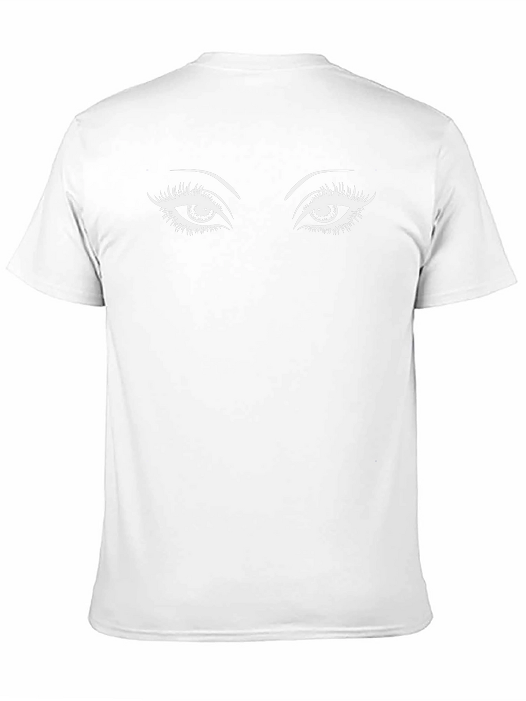 Eyes Graphic Tee - Unisex Black T-Shirt